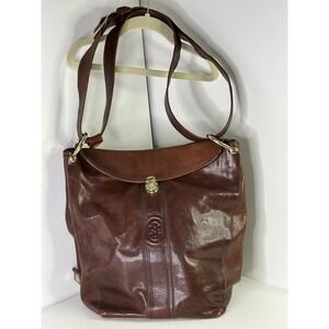 Marino Orlandi, Women's Vintage Crossbody/Shoulder Bag,‎ Brown Leather